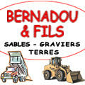 Bernadou et fils à Gignac produit et vend des sables, différents graviers et produits pour les aménagements paysagers.