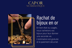 Rachat de bijoux en or à Montpellier chez Cap Or Numismatique