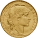 20 FRANCS COQ MARIANNE - CAP OR NUMISMATIQUE SETE 