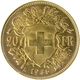 20 FRANS SUISSE - CAP OR NUMISMATIQUE SETE