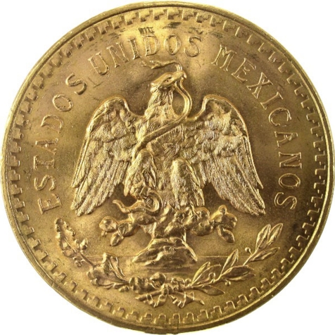 50 PESOS - CAP OR NUMISMATIQUE SETE 