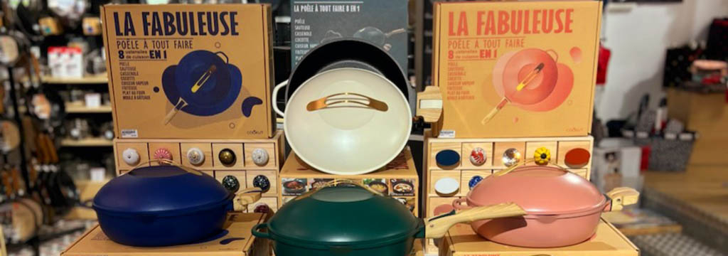 La poêle à tout faire de chez cookut la fabuleuse chez Culinarion Béziers