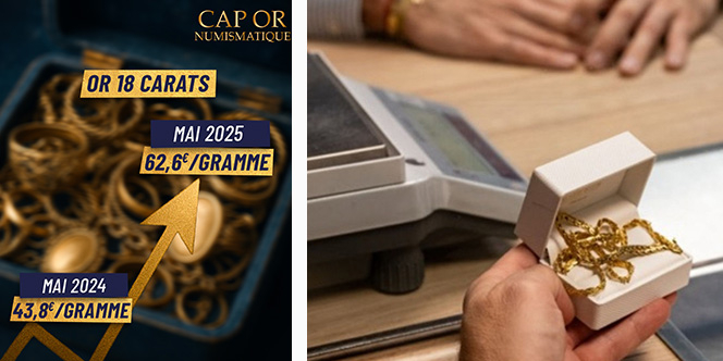 Expert en achat d'or à Sète : Cap Or Numismatique Sète